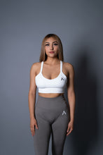 Cargar imagen en el visor de la galería, Crop-Top-Deportivo-Para-Mujer-Push-Up-Sport-blanco-1
